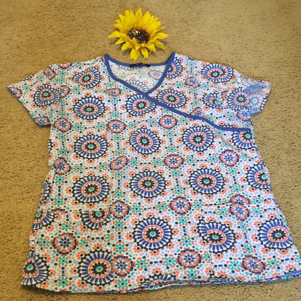 Just Love scrub top sz S